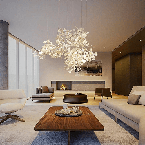 Bring A Touch Of Nature To Your Home With Gingko Chandelier