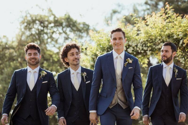 The Rising Popularity of Blue Wedding Suits